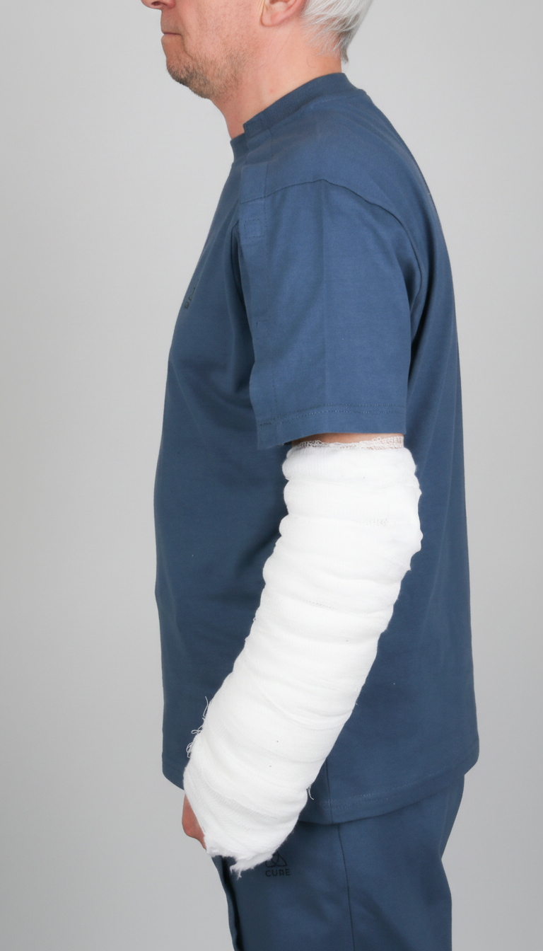 Cure Adaptive Short-Sleeved Fractured Arm - Orthopedic Treatment Garment