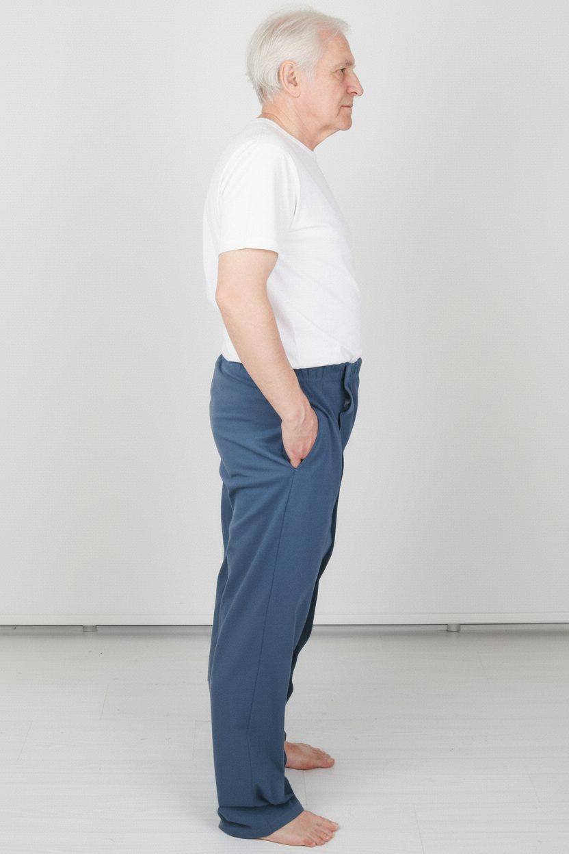 Cure Adaptif Yatan Hasta Bakım Tedavi Pantolonu - Cırt Cırtlı