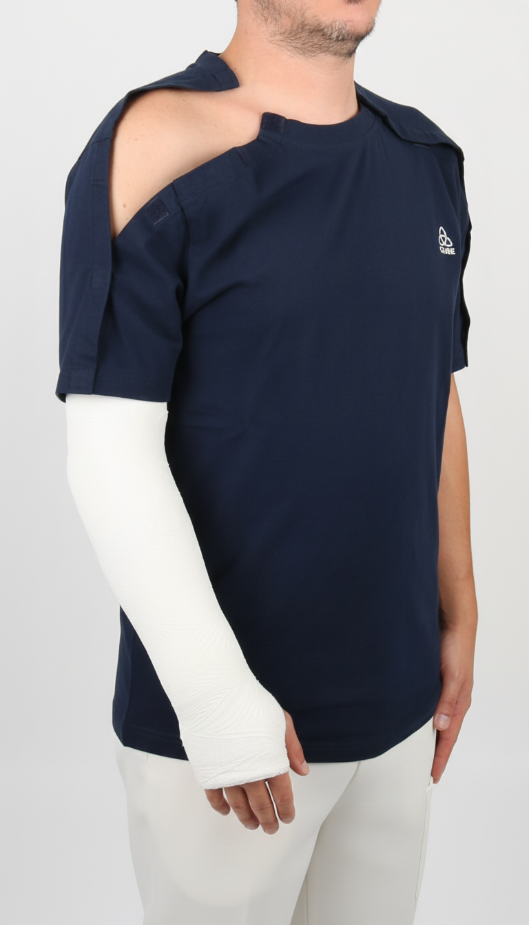 Cure Adaptive Short-Sleeved Fractured Arm - Orthopedic Treatment Garment