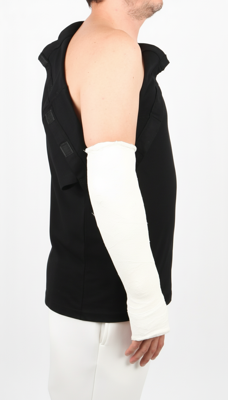 Cure Adaptive Short-Sleeved Fractured Arm - Orthopedic Treatment Garment