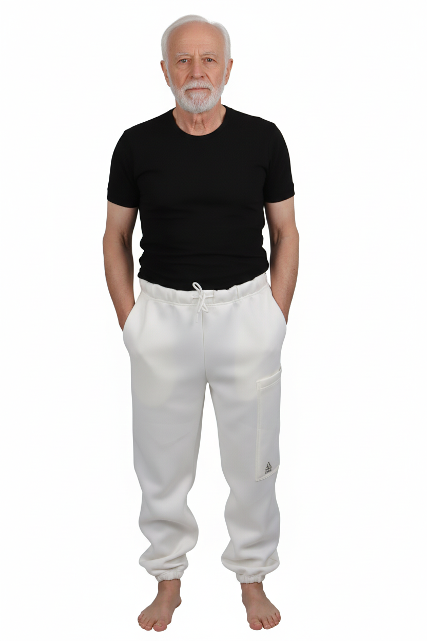 Cure Adaptive Prostate Patient Care and Treatment Pants (Scuba Fabric, Winter)