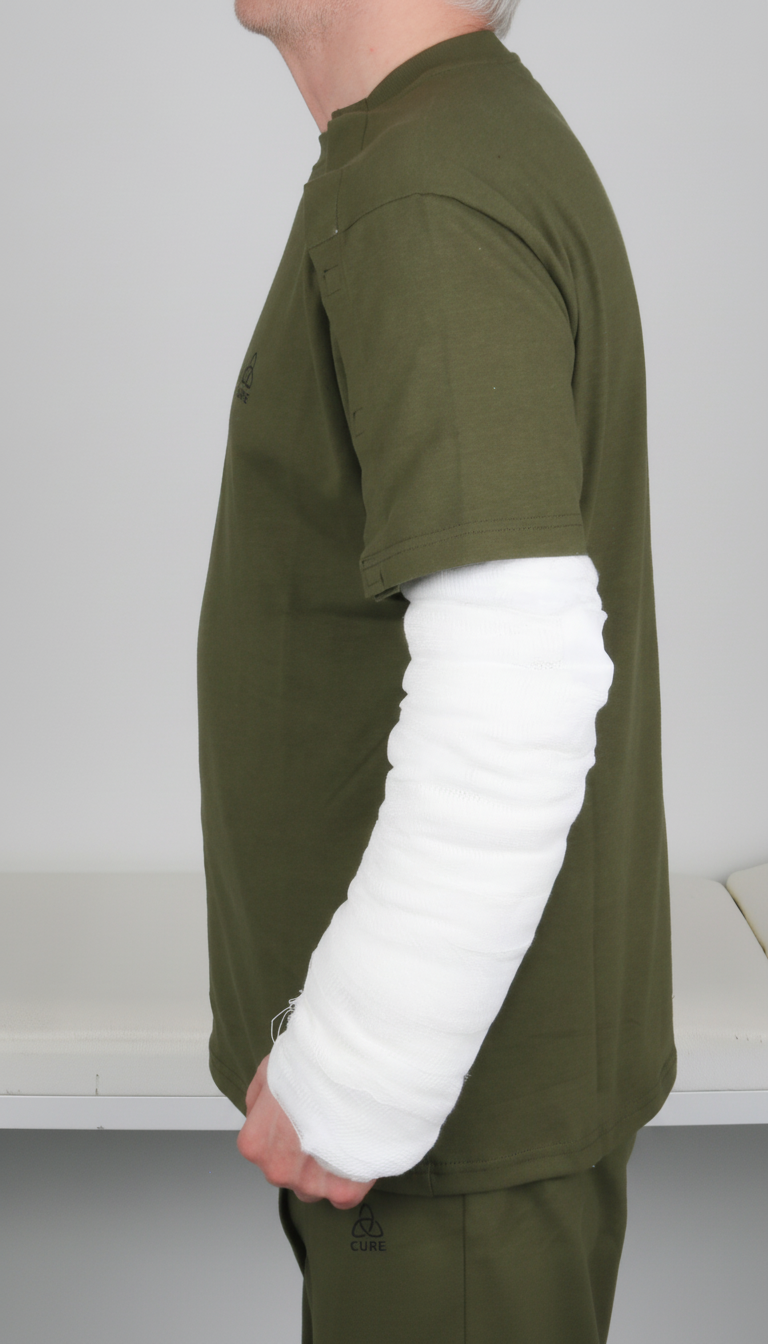 Cure Adaptive Short-Sleeved Fractured Arm - Orthopedic Treatment Garment