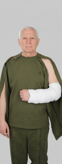 Cure Adaptive Long-Sleeve Fractured Arm - Orthopedic Treatment Garment