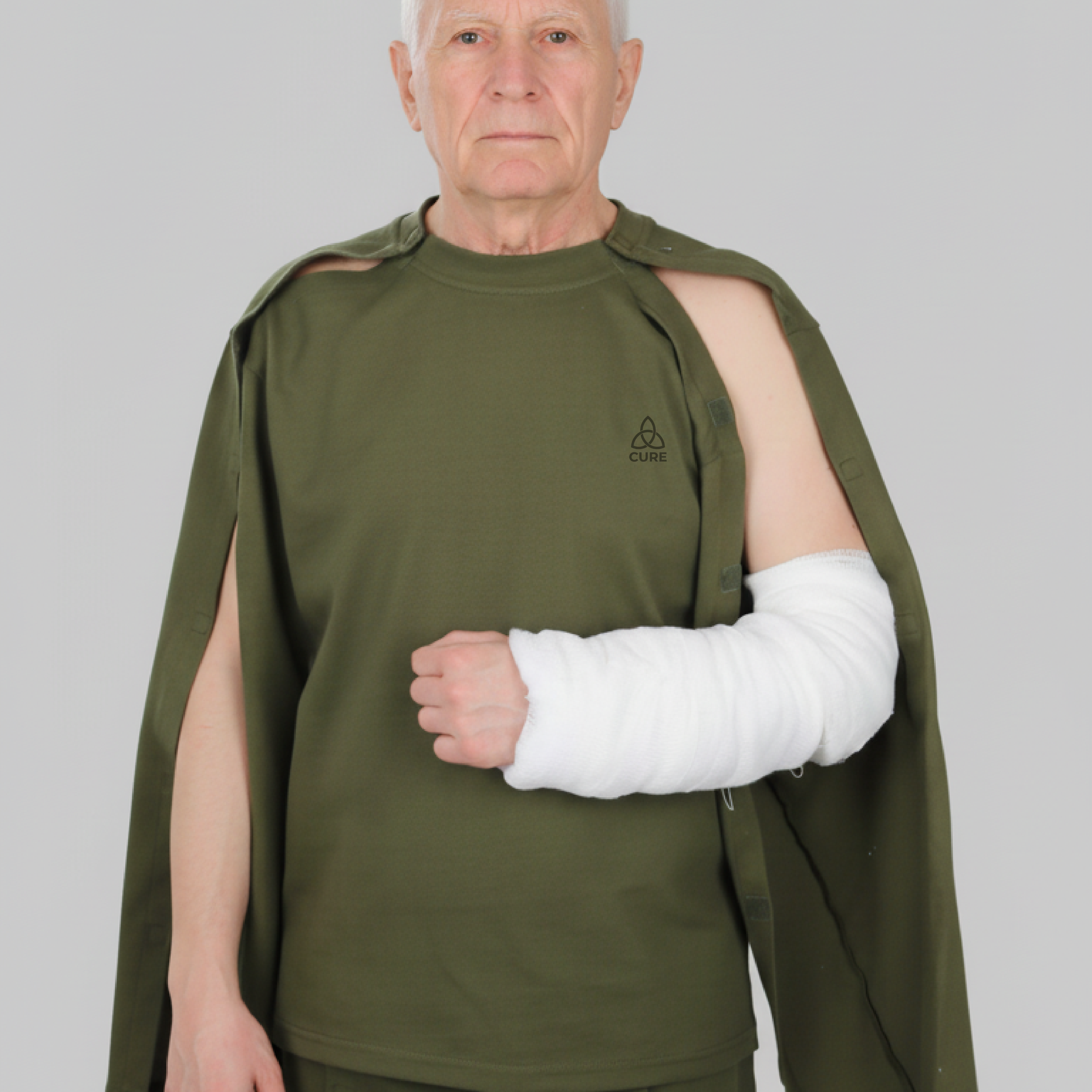 Cure Adaptive Long-Sleeve Fractured Arm - Orthopedic Treatment Garment