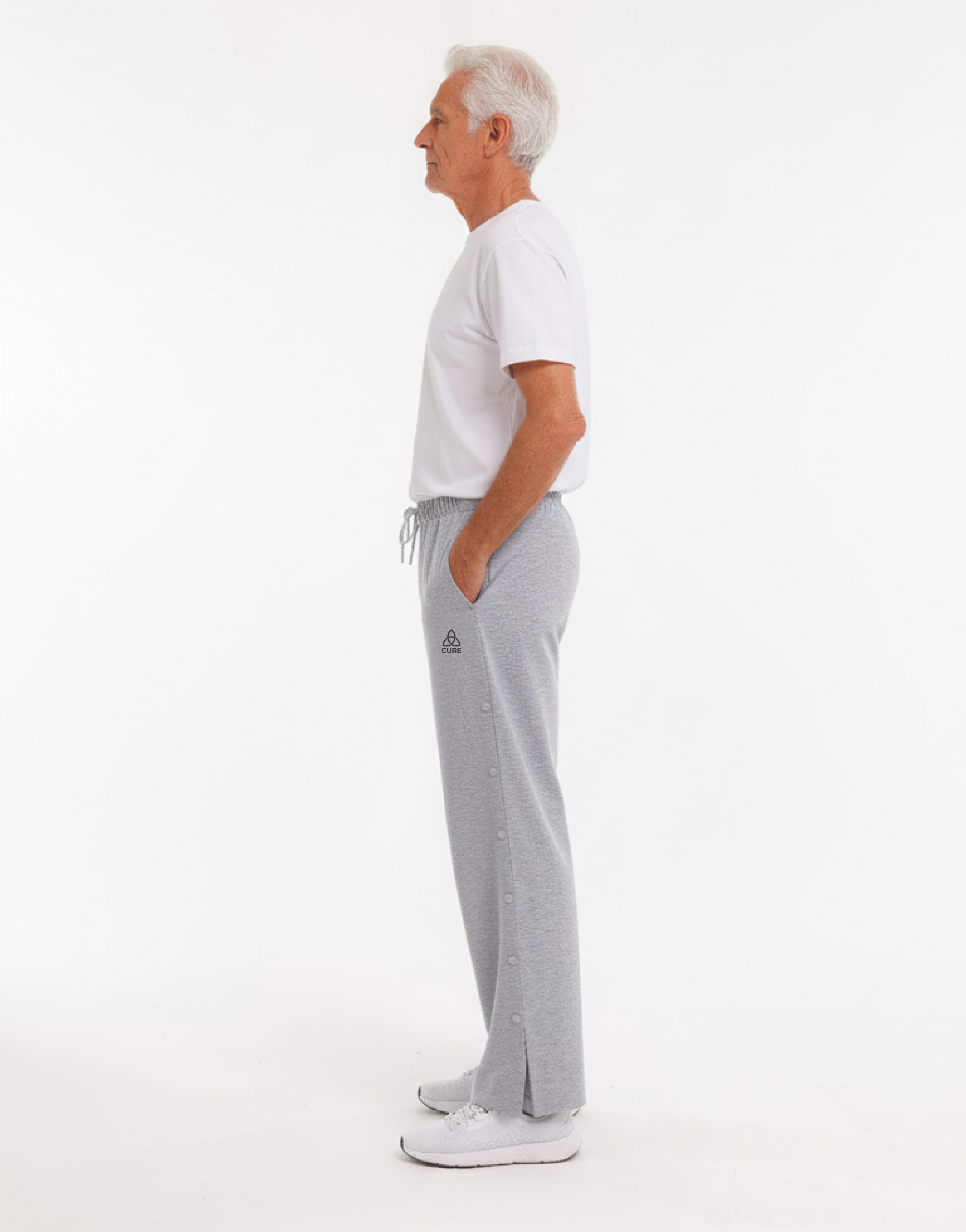 Cure Adaptive Snap-Button Orthopedic Treatment and Patient Care Trousers - Meeting Sample