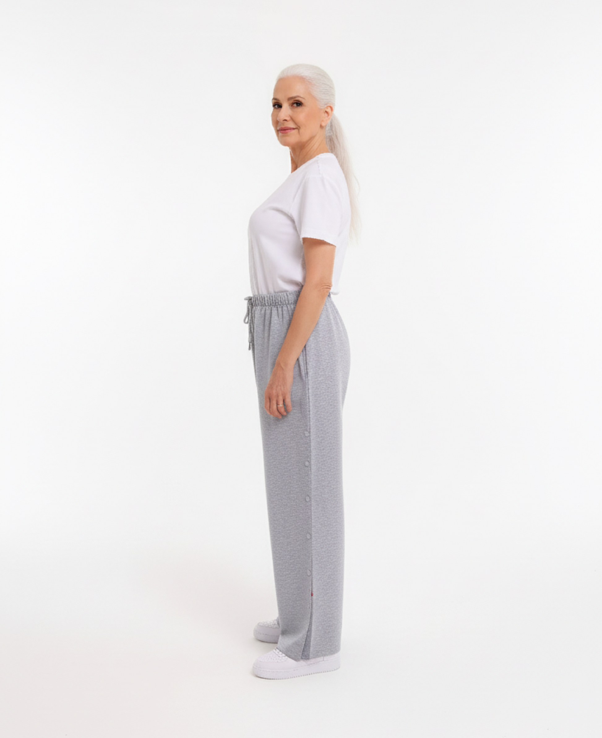 Cure Adaptive Snap-Button Orthopedic Treatment and Patient Care Trousers - Meeting Sample