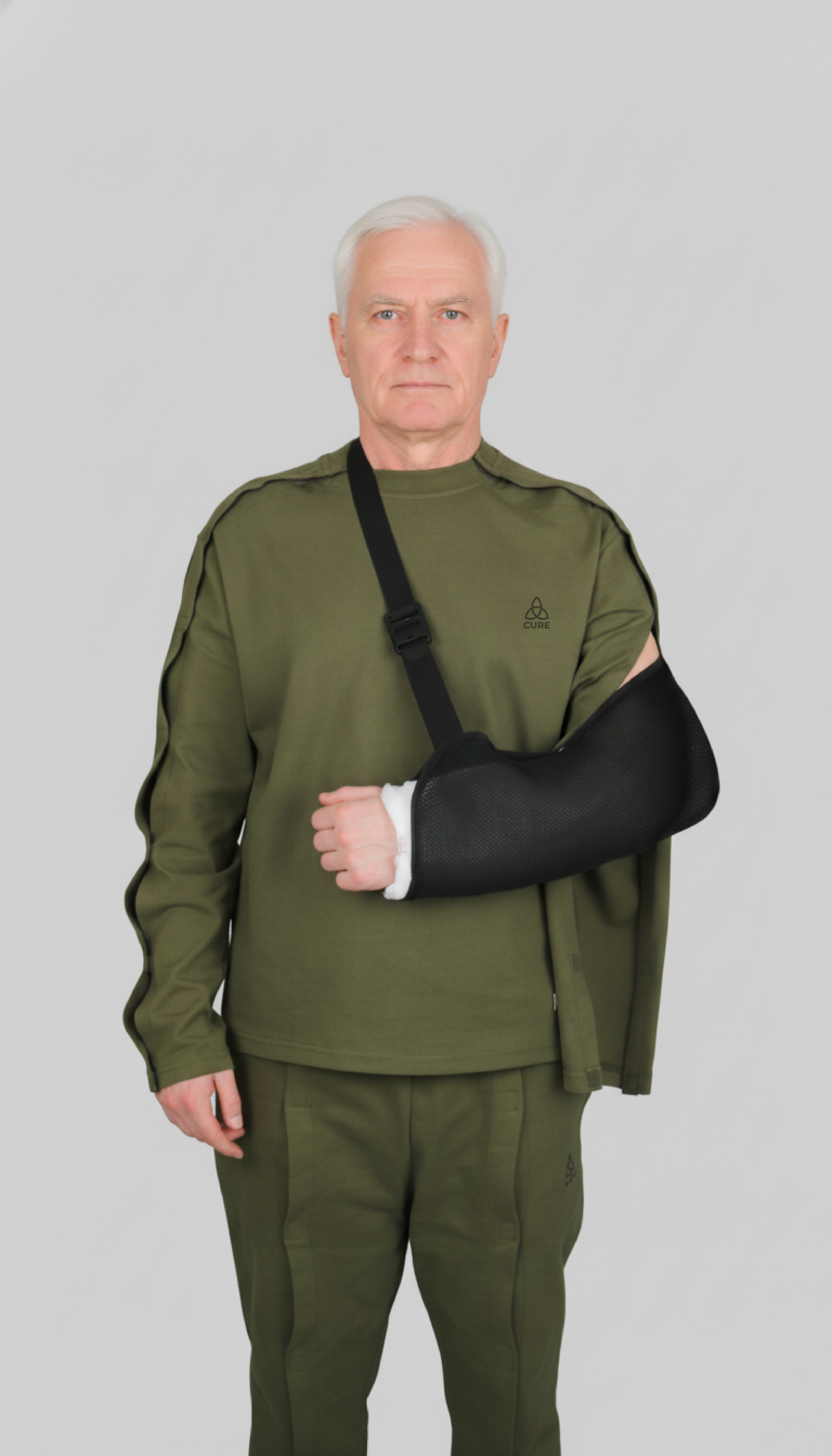 Cure Adaptive Long-Sleeve Fractured Arm - Orthopedic Treatment Garment