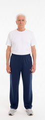Cure Adaptive Bedridden Patient Care Treatment Pants - with Zipper