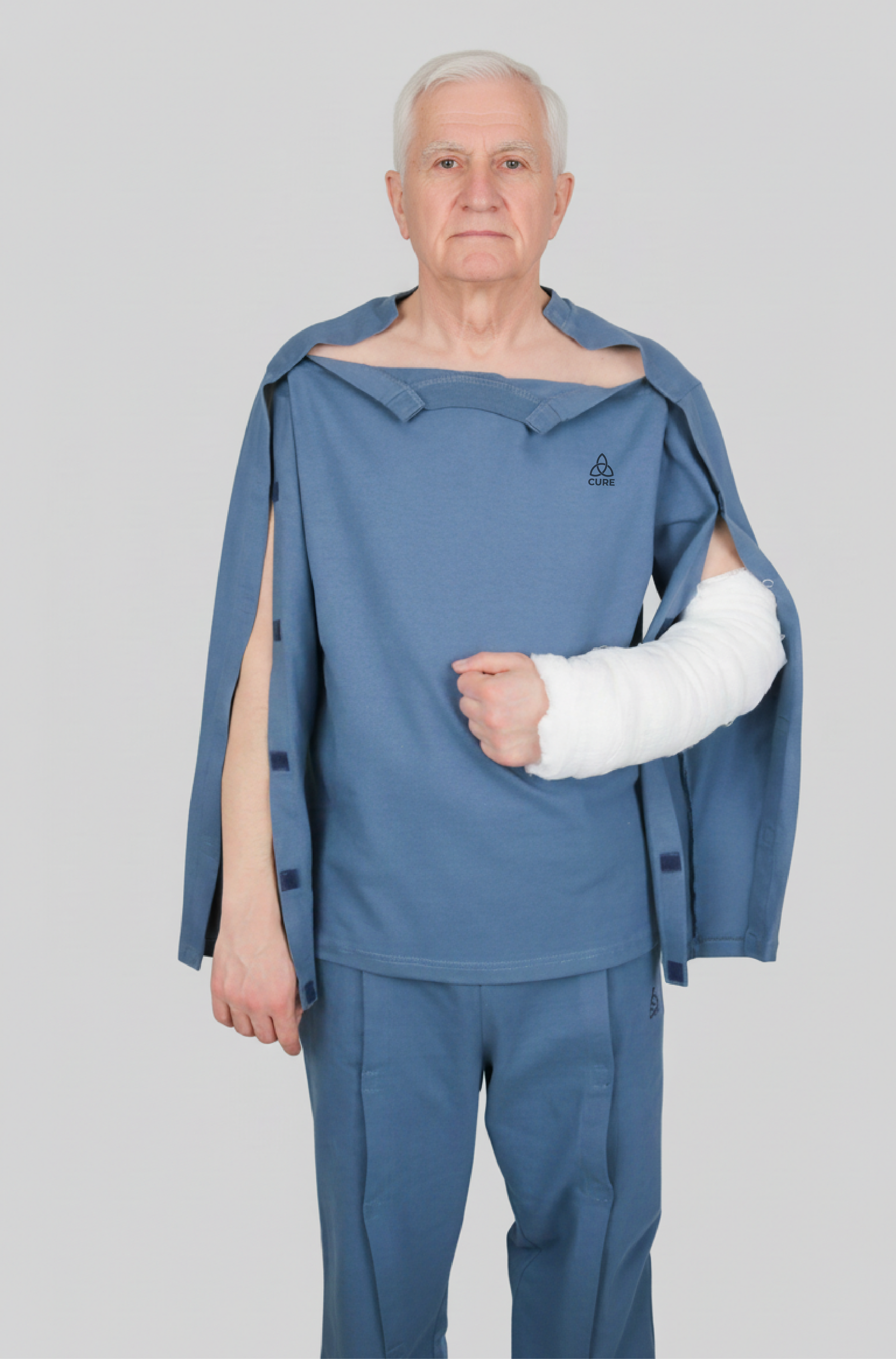 Cure Adaptive Long-Sleeve Fractured Arm - Orthopedic Treatment Garment