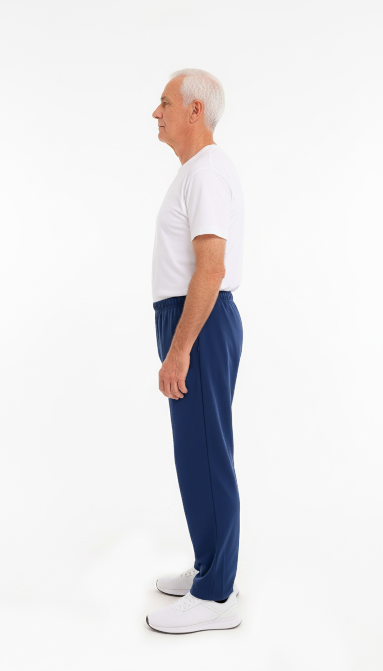Cure Adaptive Bedridden Patient Care Treatment Pants - with Zipper