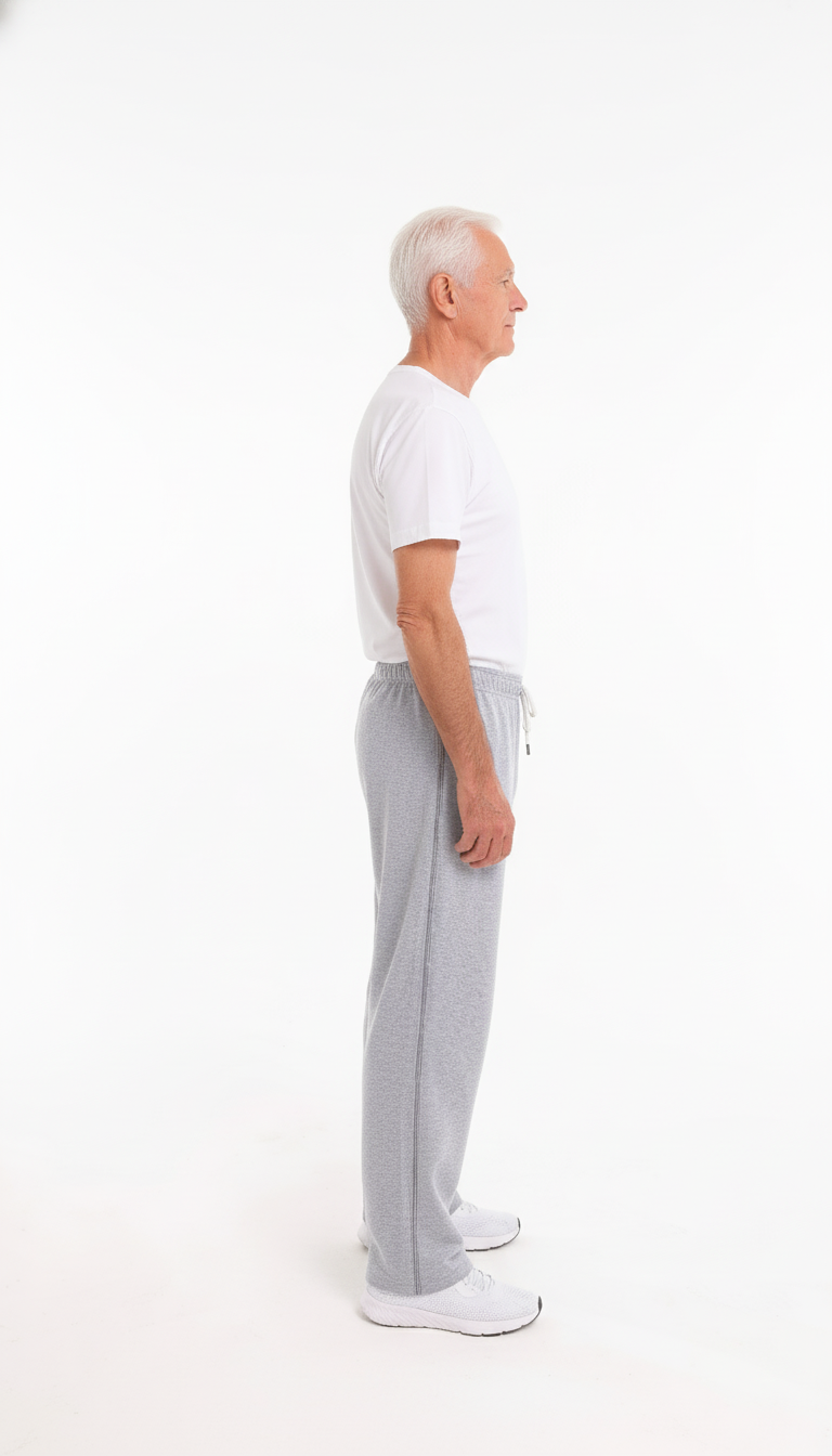 Cure Adaptive Bedridden Patient Care Treatment Pants - with Zipper
