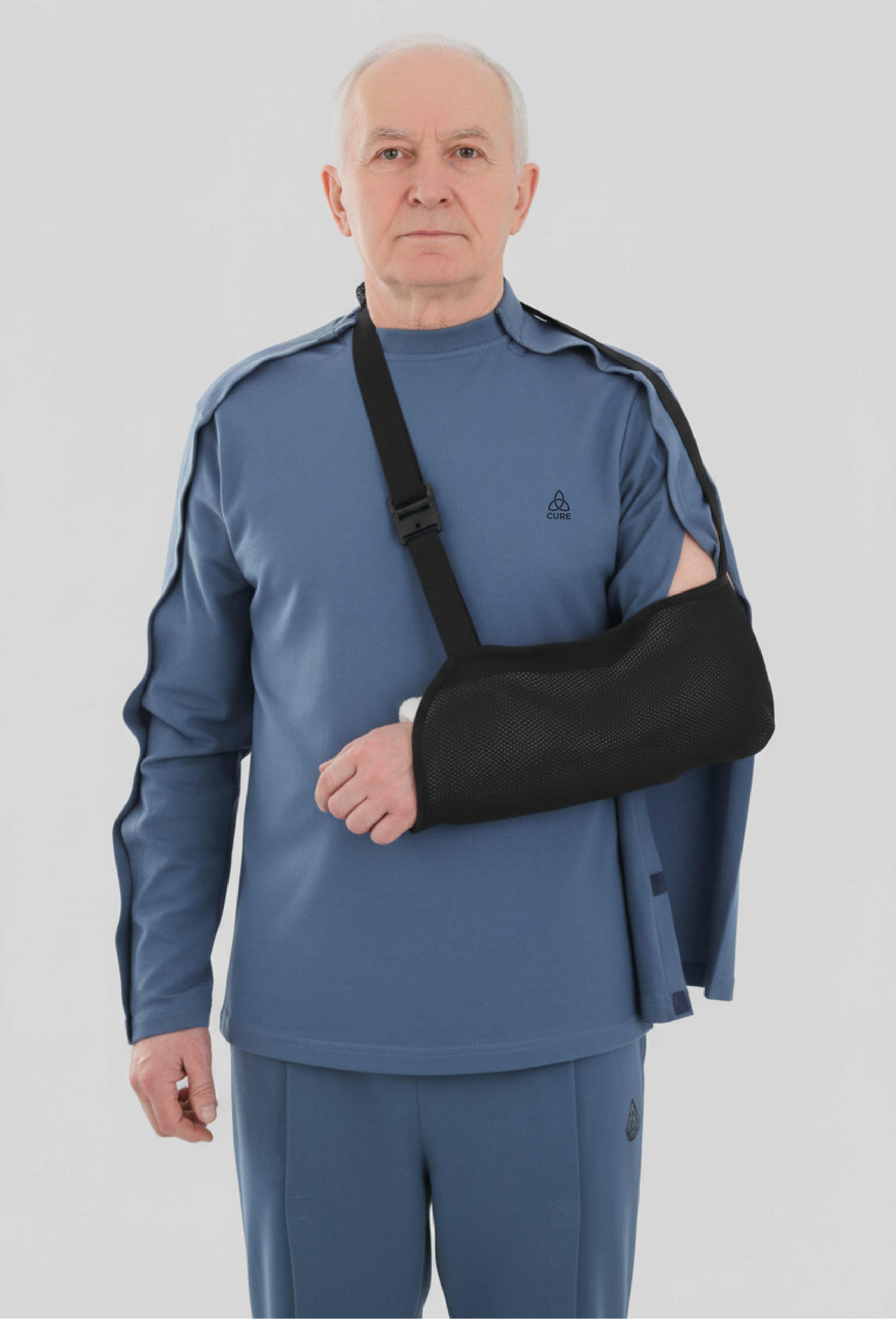 Cure Adaptive Long-Sleeve Fractured Arm - Orthopedic Treatment Garment