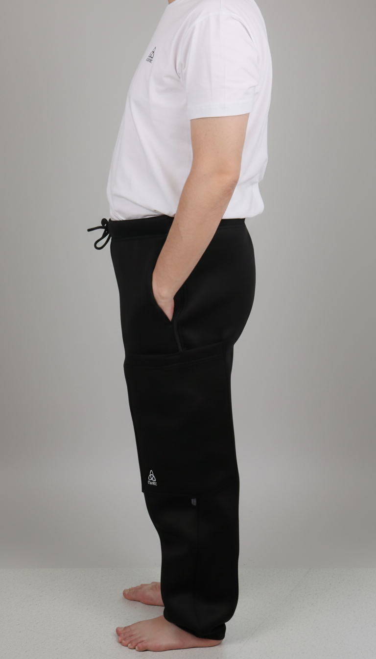 Cure Adaptive Prostate Patient Care and Treatment Pants (Scuba Fabric, Winter)