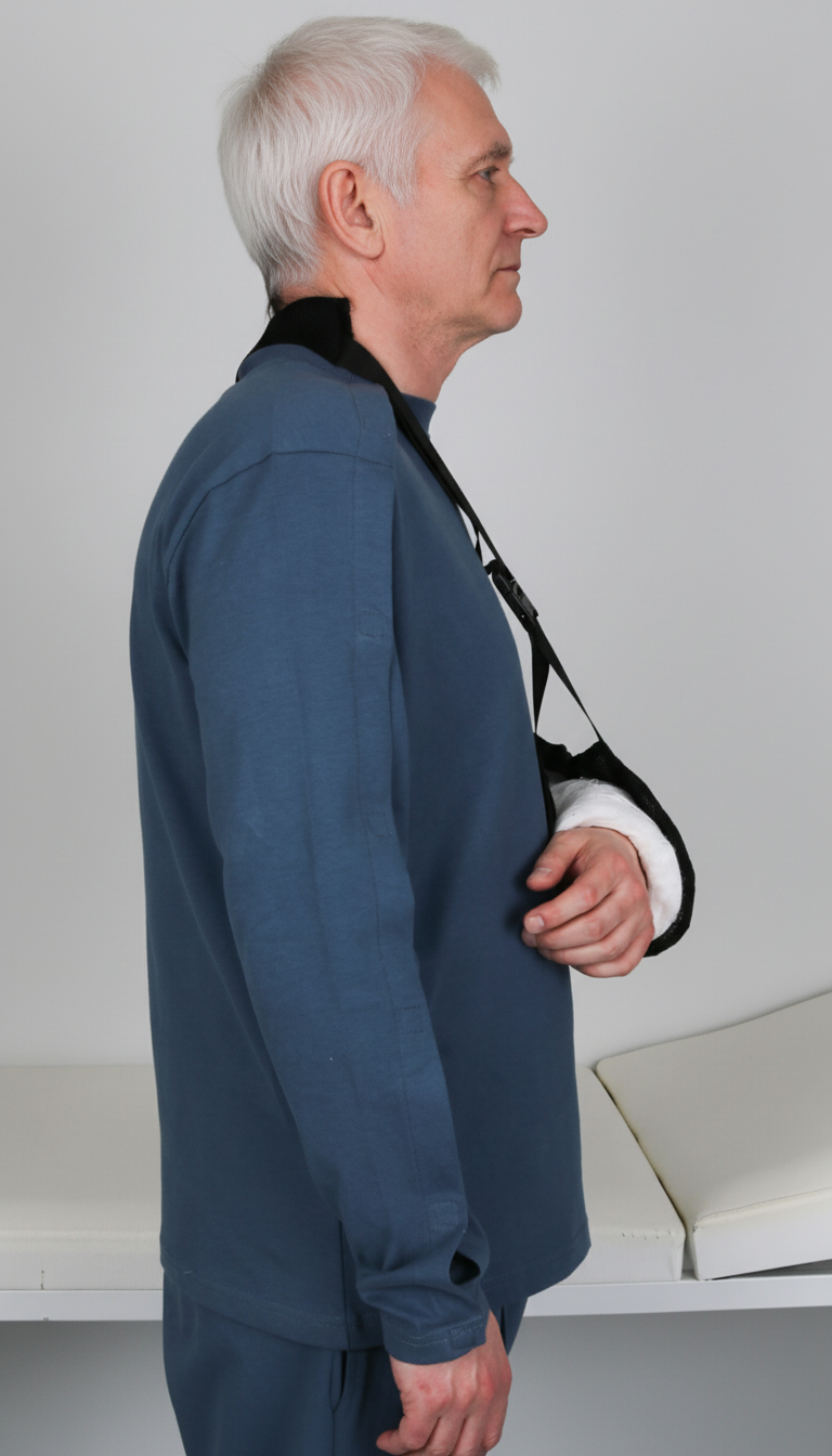 Cure Adaptive Long-Sleeve Fractured Arm - Orthopedic Treatment Garment