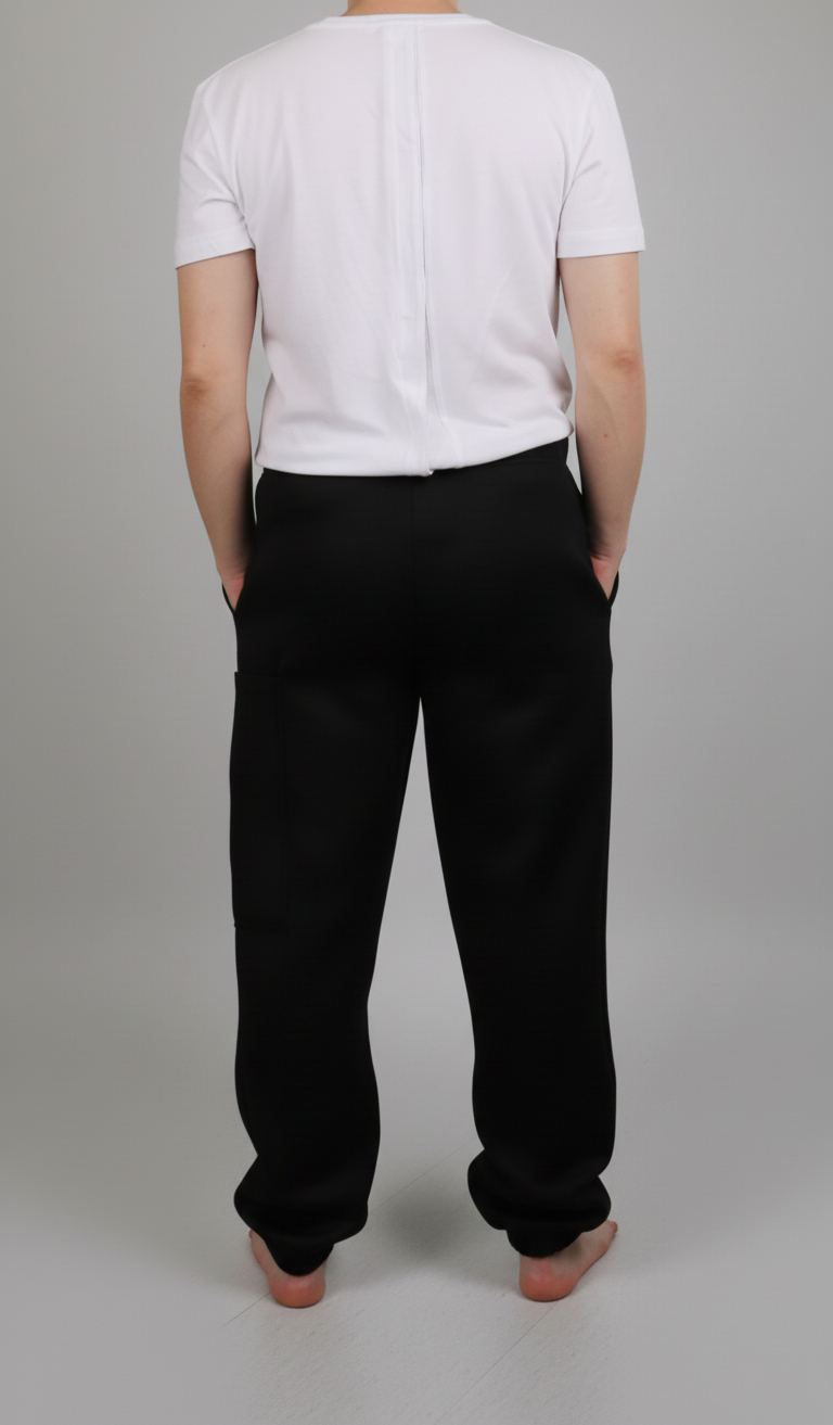 Cure Adaptive Prostate Patient Care and Treatment Pants (Scuba Fabric, Winter)