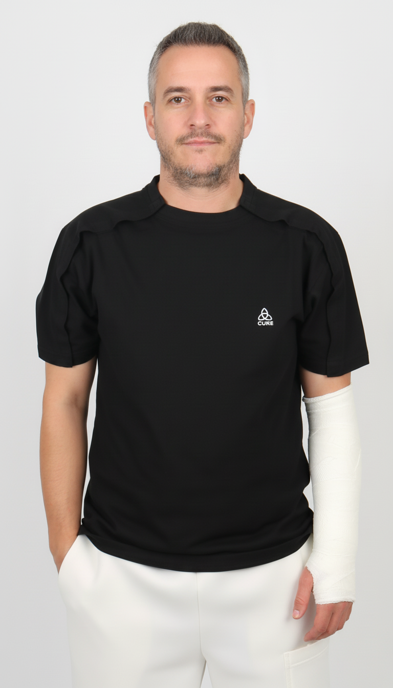 Cure Adaptive Short-Sleeved Fractured Arm - Orthopedic Treatment Garment