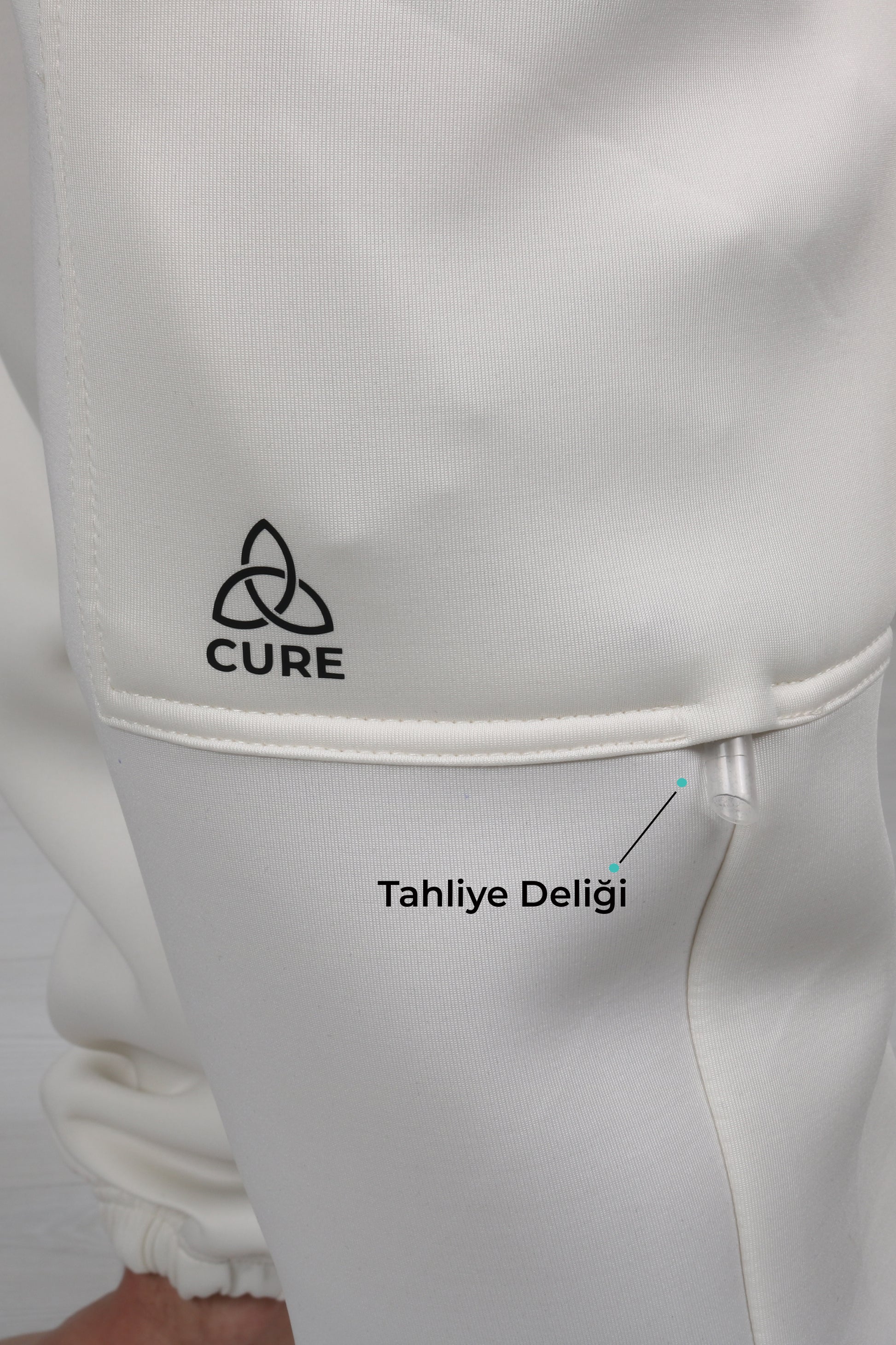 Cure Adaptive Prostate Patient Care and Treatment Pants (Scuba Fabric, Winter)