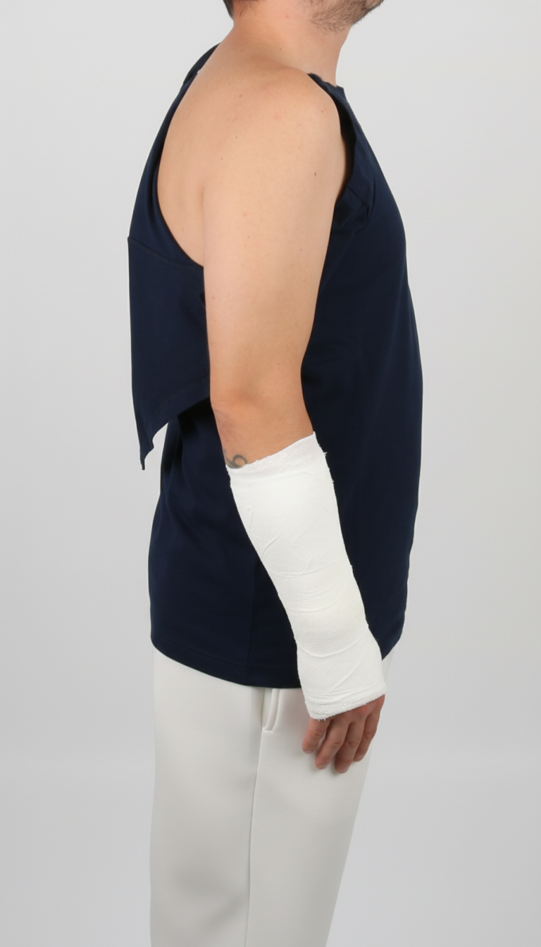 Cure Adaptive Short-Sleeved Fractured Arm - Orthopedic Treatment Garment