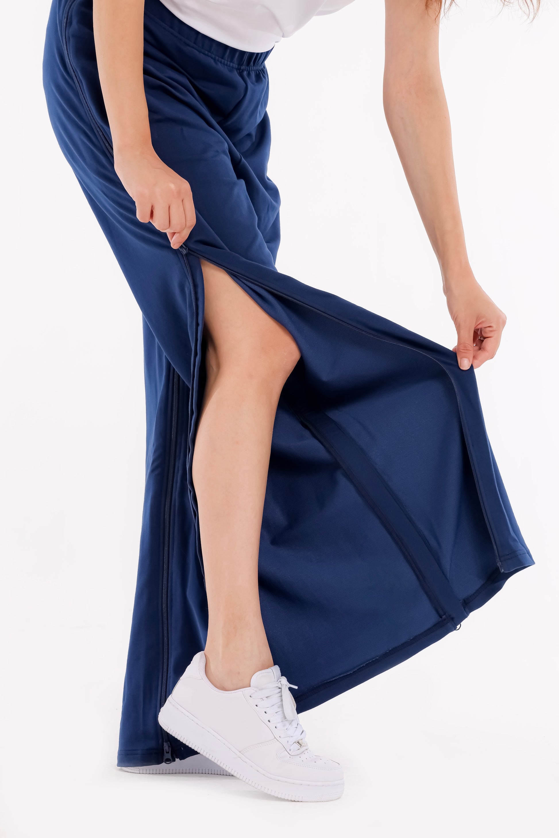 Cure Adaptive Bedridden Patient Care Treatment Pants - with Zipper