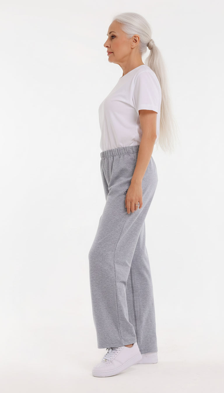 Cure Adaptive Bedridden Patient Care Treatment Pants - with Zipper