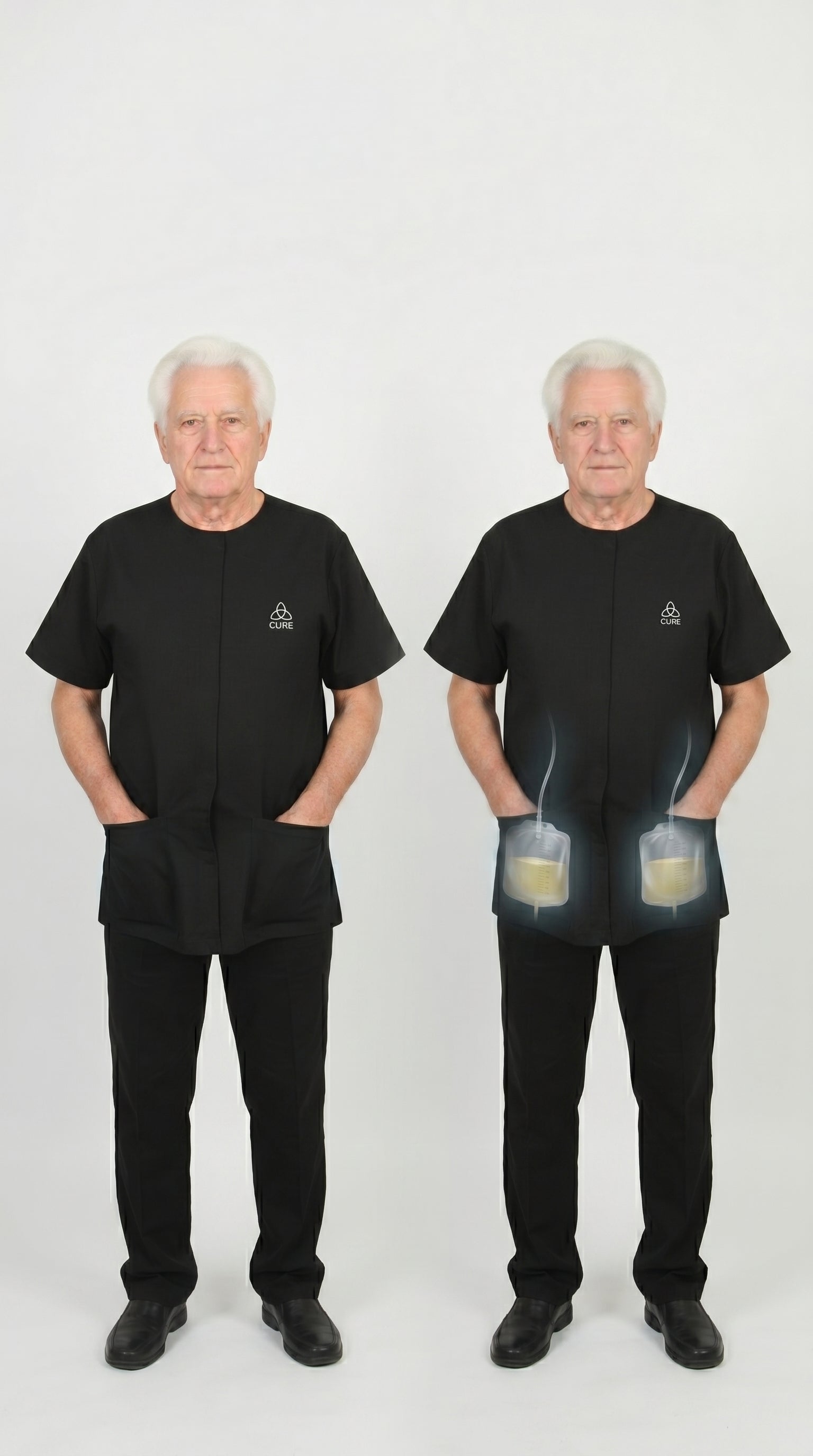 Cure Adaptive Postoperative Treatment and Patient Care Clothing