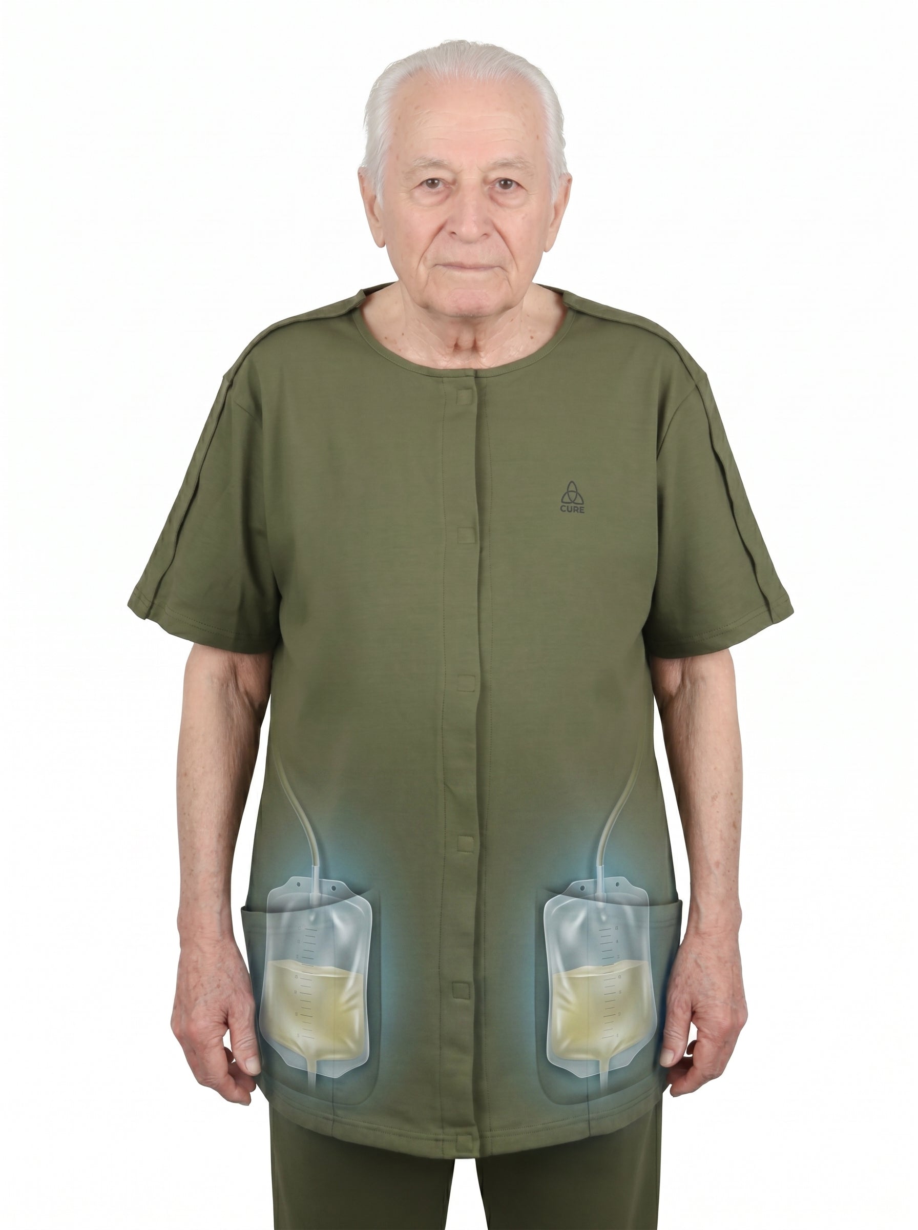 Cure Adaptive Postoperative Treatment and Patient Care Clothing