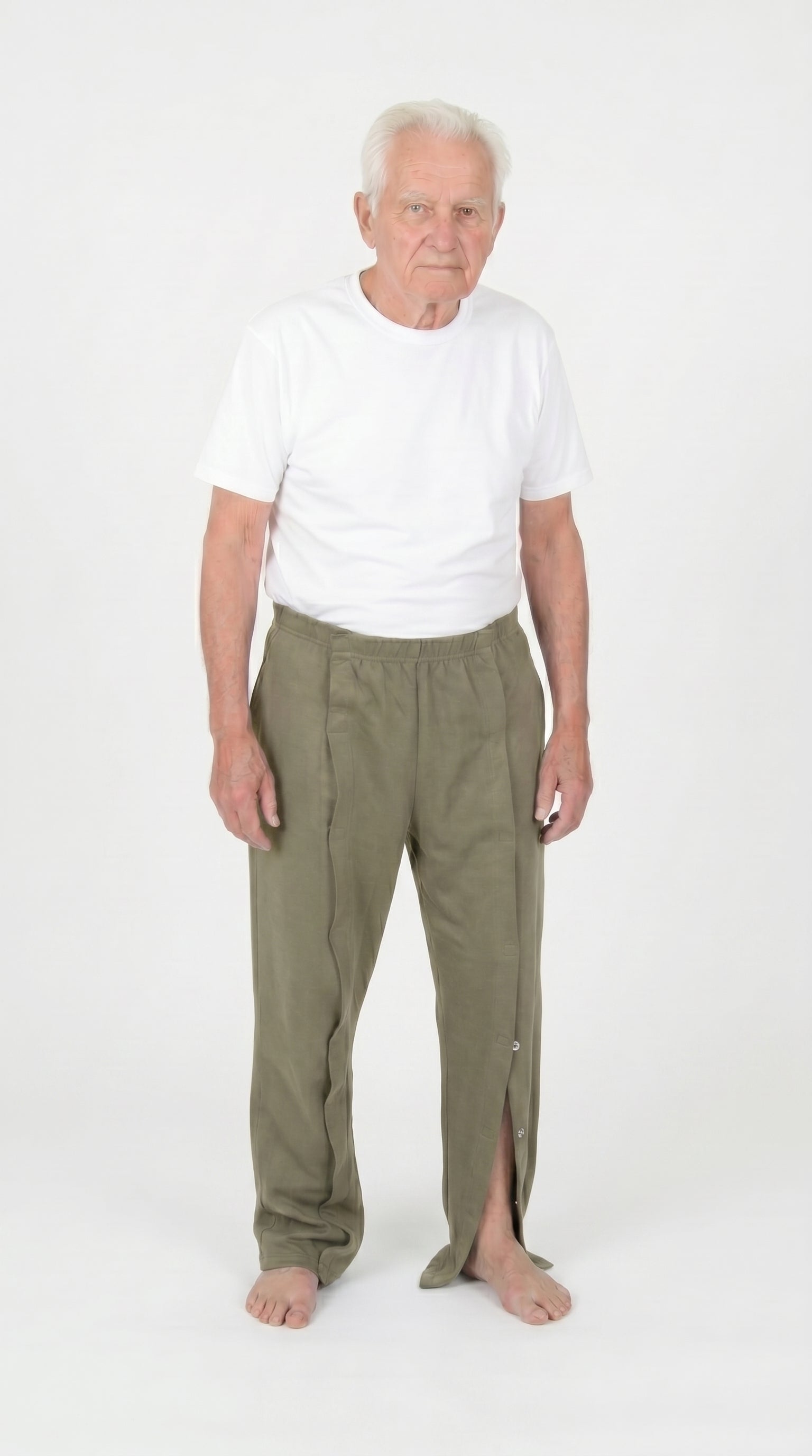 Cure Adaptive Bedridden Patient Care Treatment Pants - Velcro Closure