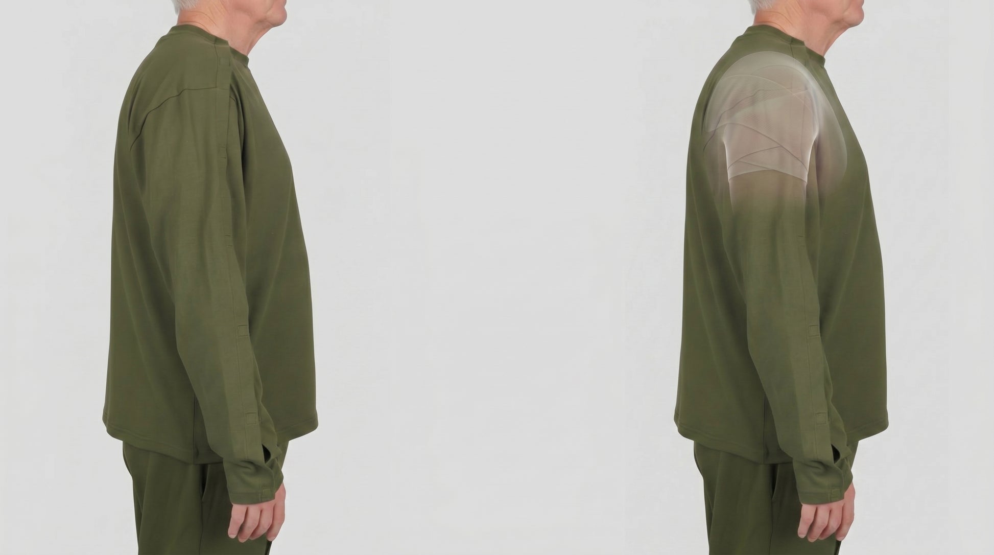 Cure Adaptive Long-Sleeve Fractured Arm - Orthopedic Treatment Garment