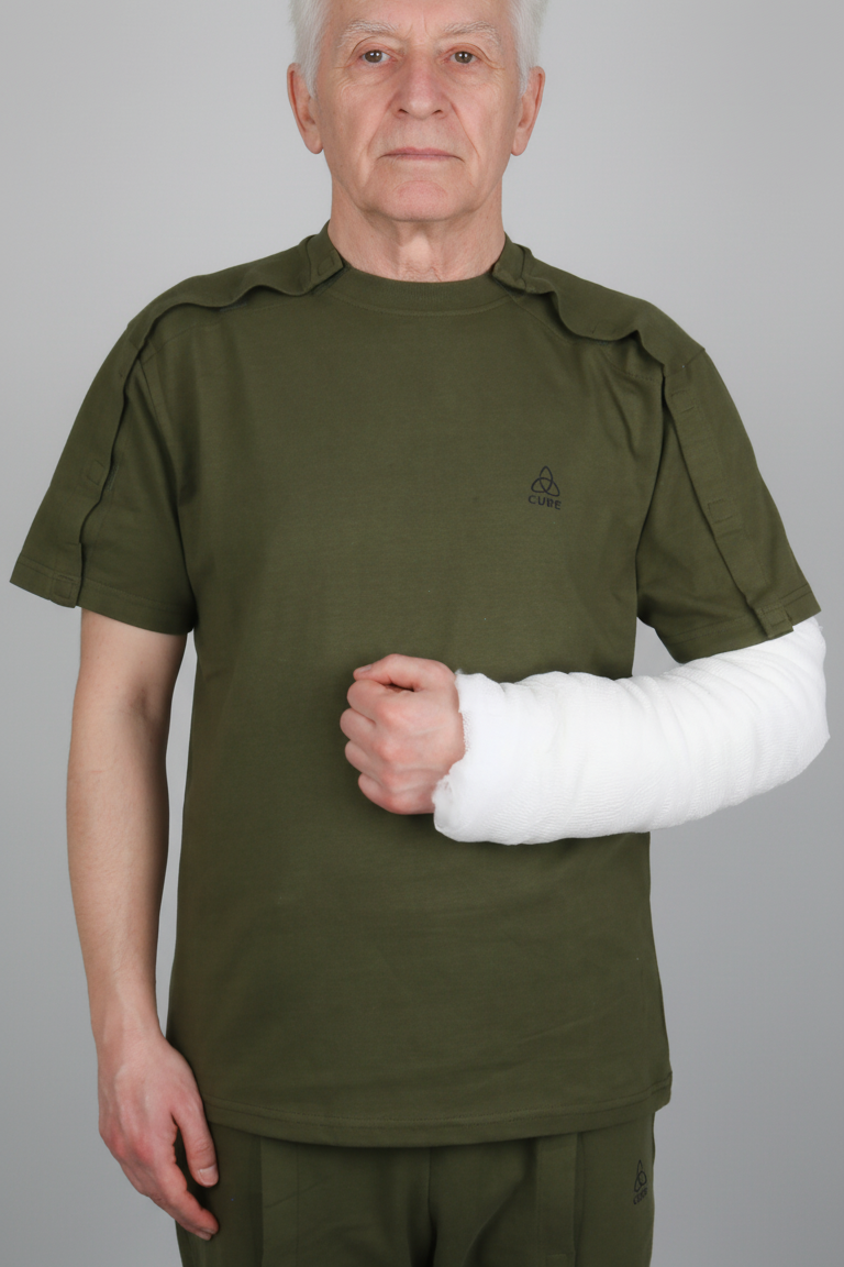 Cure Adaptive Short-Sleeved Fractured Arm - Orthopedic Treatment Garment
