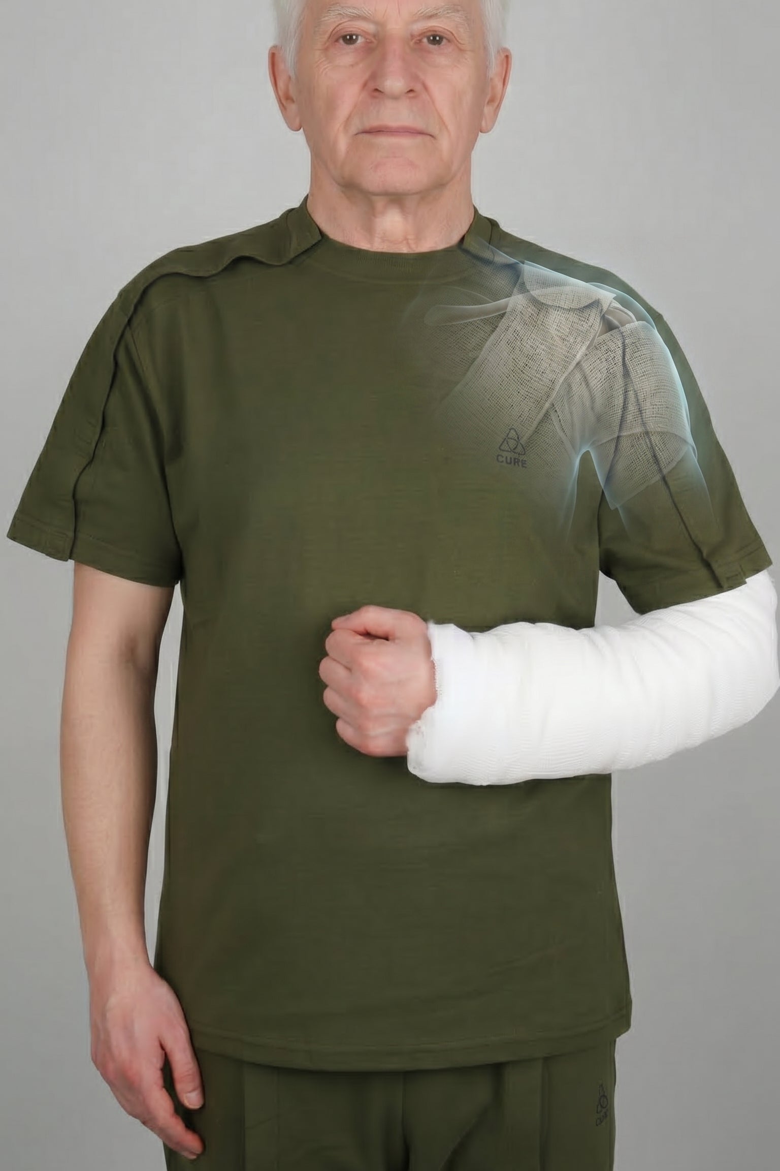 Cure Adaptive Short-Sleeved Fractured Arm - Orthopedic Treatment Garment