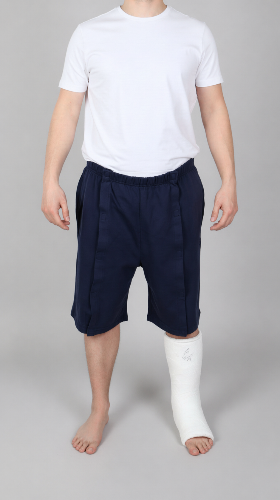 Cure Adaptive Bedridden Patient Care and Treatment Shorts - Velcro Closure
