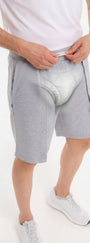 Cure Adaptive Bedridden Patient Care and Treatment Shorts - Snap Fastener