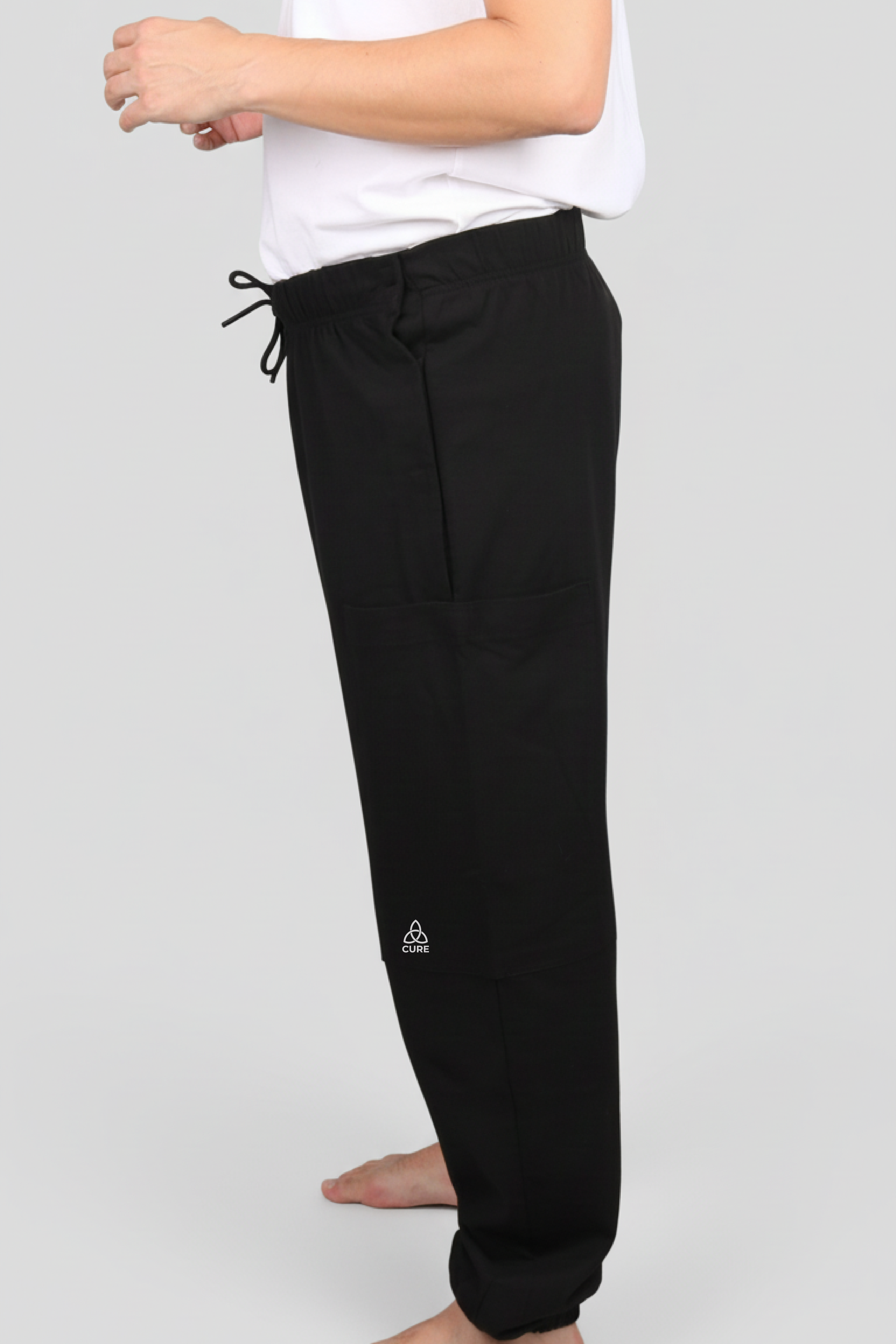 Cure Adaptive Prostate Patient Care and Treatment Pants (Scuba Fabric, Winter)